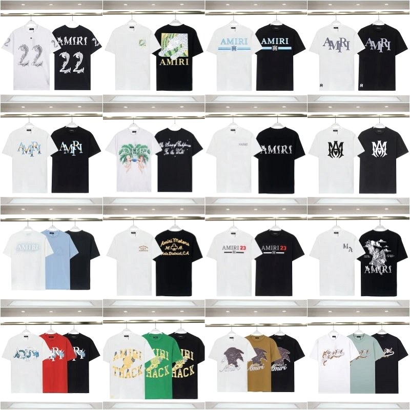 Amiri Letter-Print Logo T-Shirt Review: An $8.36 Cotton Crew Neck Graded on Fabric First, Print Second