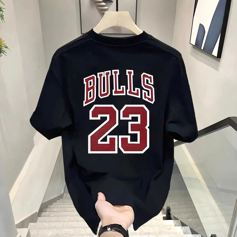 NBA Black Crew-Neck Cotton T-Shirt Review: A $5 Streetwear Basic Tested for Hot-Room Wear