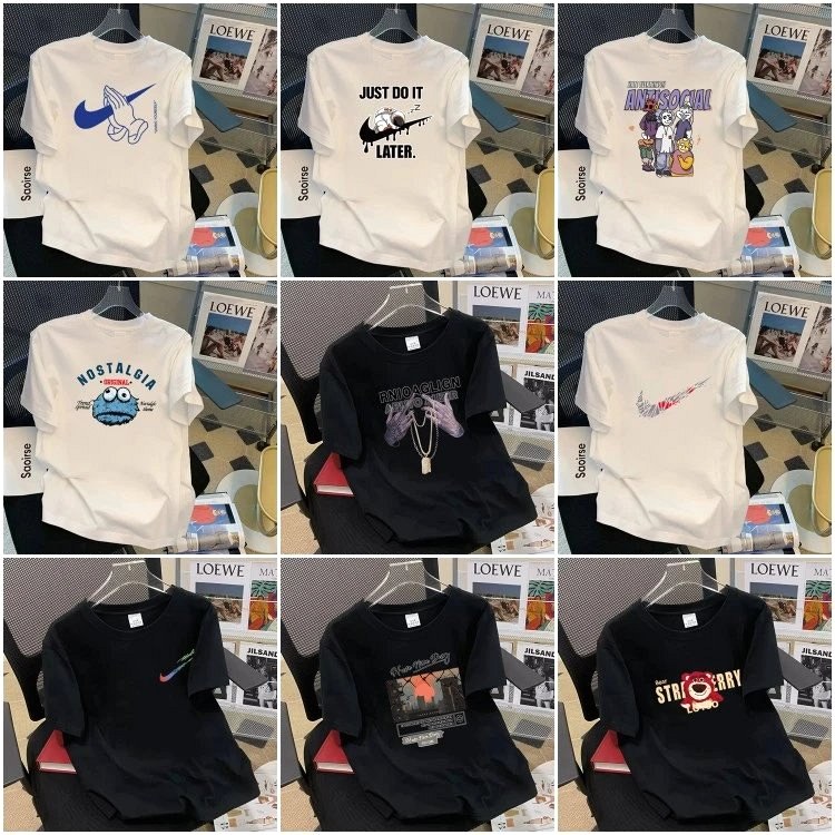 Nike Classic Logo Printed T-Shirt Review: A Loose-Cut Graphic Tee in 30 Prints