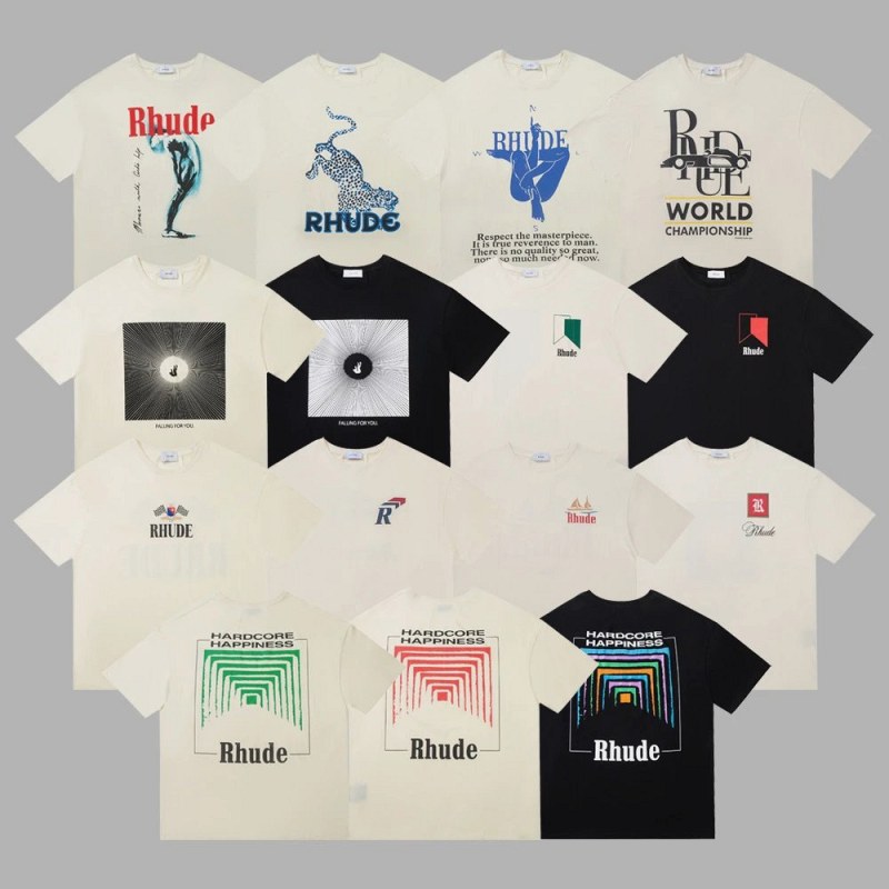 Rhude Multicolor T-Shirt Collection Review: The $8.36 Price Is for One Tee, Not the Collection